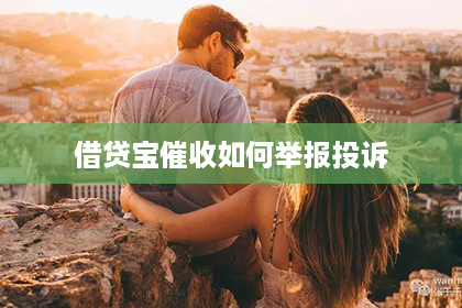 借贷宝催收如何举报投诉