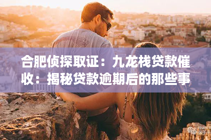 合肥侦探取证：九龙栈贷款催收：揭秘贷款逾期后的那些事儿