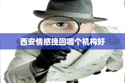 西安情感挽回哪个机构好