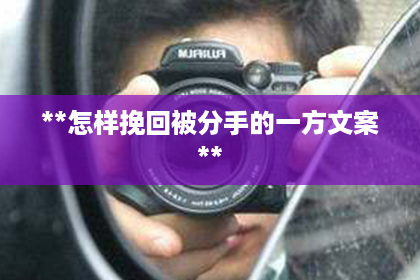 **怎样挽回被分手的一方文案**